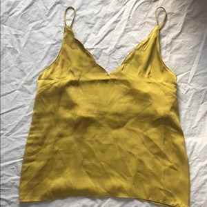 Silky spaghetti strap top